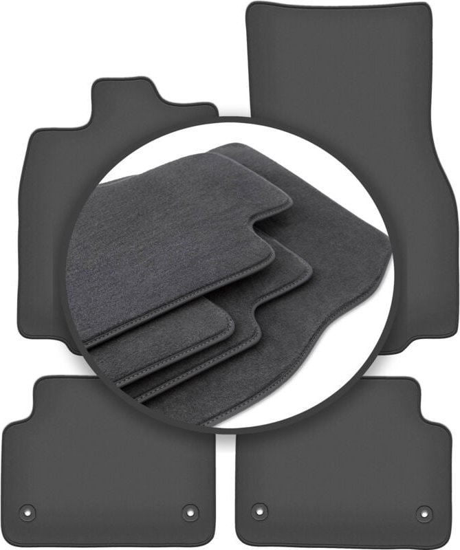 Premium-Fußmatten für: Jaguar XF I 4WD X250 Limousine, Kombi (2007-2015)