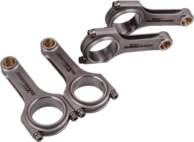 4 Für Audi vw EA888 Pleuel Connecting Rod Rods ConRod arp tüv Maxpeedingrods T4pcs Pleuelstange Für Audi Vw Ea888 Pleuel...