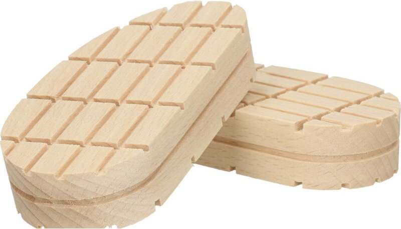 Einfaches hufblockholz