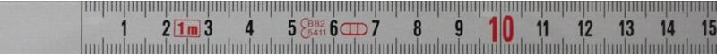Thumbnail - Skalenbandmaß 10 m, rechts nach links - Hedue