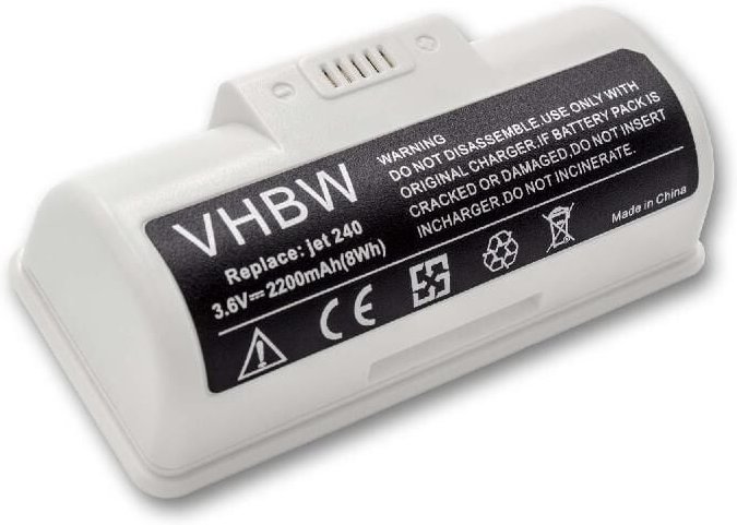 Akku kompatibel mit iRobot Braava Jet M6134, 245, 244, 250, 241, M6, 240, M6110 Home Cleaner Heimroboter Weiß (2200 mAh,...