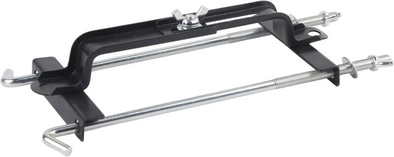 Zoternen - Batterie-Klemmhalterung mit 8 mm Vollgewindebolzen-Querstange für Auto, lkw, Wohnmobil, suv