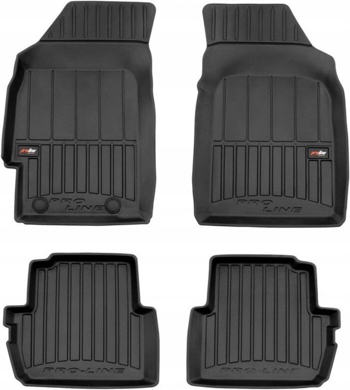 Thumbnail - Gummimatten und Fußmatten Chevrolet Spark 3 2005-2009 3D Mulde