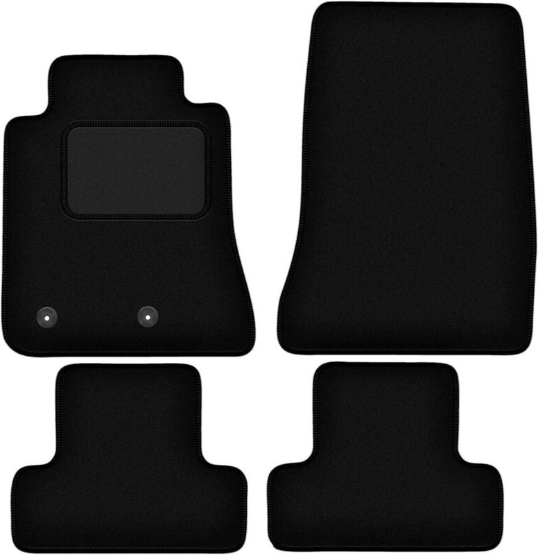 Thumbnail - Schwarze Veloursmatten für: Ford Mustang MK6 Coupé (2014-)