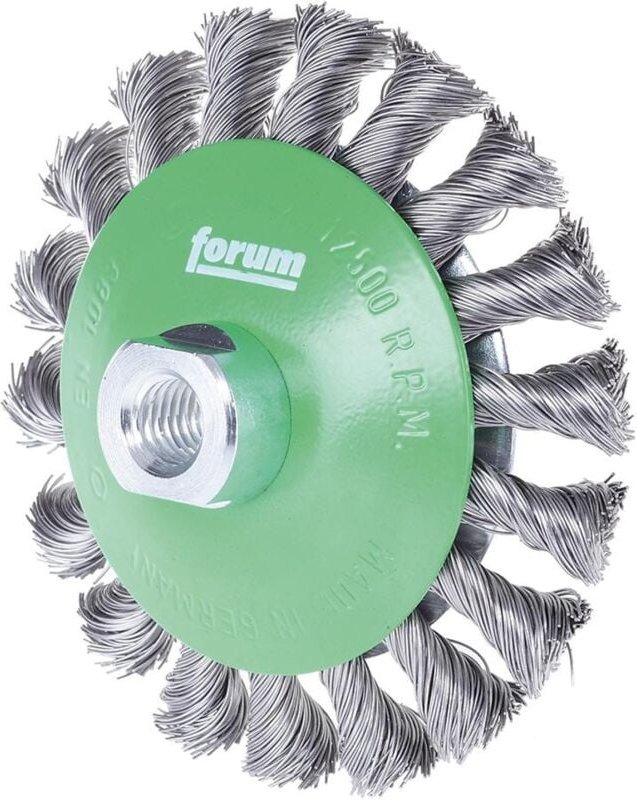 Kegelbürste Rostfrei M14 115 x 0,50 mm gezopft - Forum