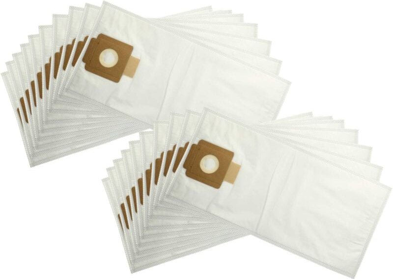 20x Staubsaugerbeutel Ersatz für Kärcher 6.904-084.0, 6.904-333.0 für Staubsauger - Mikrovlies, 7 l, Typ t, 55cm x 24,7c...