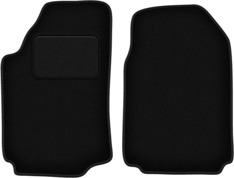 Vordere Matten schwarz für: Audi 200 C3 Limousine, Avant (1983-1991)