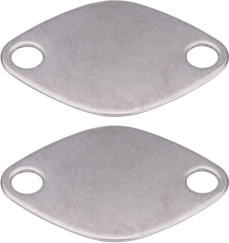 Eosnow - AGR-Ventil-Blindplatte, lange Haltbarkeit, Temperaturbeständigkeit, verschleißfestes Plattenset für Autos