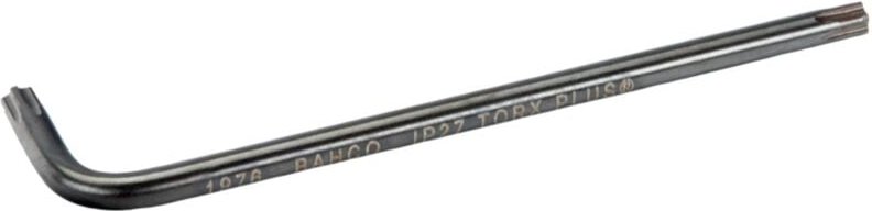 Bahco Langer TORX-Plus-Winkelschraubendreher, phosphatiert, T9 x 80 mm