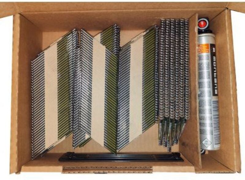 Thumbnail - Packung mit 2200 Spitzen - Band 34 Grad - 2.8x50 Verzinkt - 5 Micro + 2 Gaz Eco - ARCA - SPBP343150RSGECO