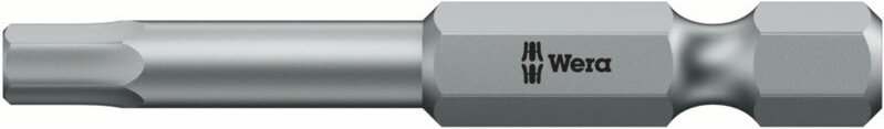 840/4 z Sechskant-Bits Hex-Plus bo, sw (metrisch) 2,0 mm, Länge 89 mm 5 Stk - Wera