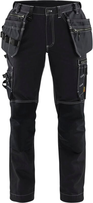 Arbeitsarbeitshose Damen Stretch 7130 - Schwarz XL - DE(48) - ES(C46) - Standards