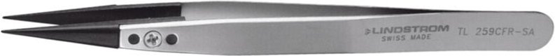 LINDSTRöM Carbonfaser-Pinzette, sehr feine Spitzen