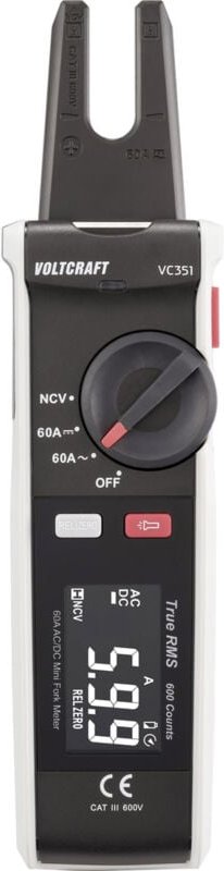 Thumbnail - Voltcraft - VC-351 Stromzange cat iii 600 v Anzeige (Counts): 600