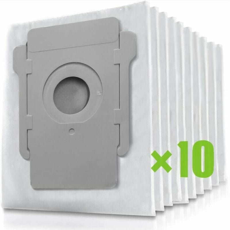 Staubsaugerbeutel, 10er-Pack, Staubsaugerbeutel, kompatibel mit Beuteln der i-, s- und j-Serie, Ersatz für iRobot Roomba...
