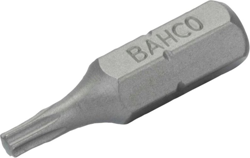 Bahco - 1/4-Standard-Bit für TORX-T25-Schrauben 25 mm - 10 Stk. pro Kunststoffbox