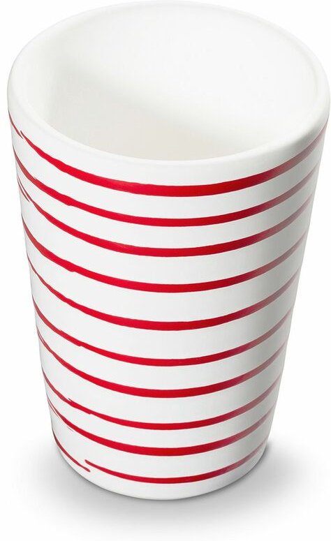 Thumbnail - Gmundner Keramik - Rotgeflammt, Trinkbecher (h: 11cm)