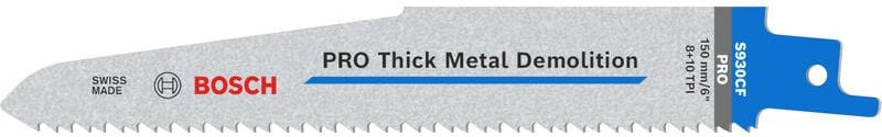 Säbelsägeblatt s 930 cf, Endurance for Heavy Metal 5 Stk - Bosch