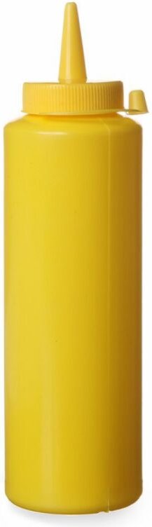 Spenderbehälter für kalte Soßen 0,2 l. gelb - Hendi 558003