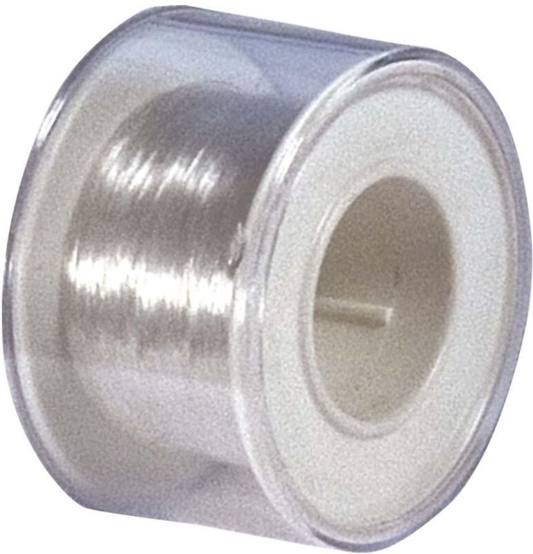 Pösamo Bastelfaden Nylon 20 m ist 1 Rolle 2,0 mm x 20 m
