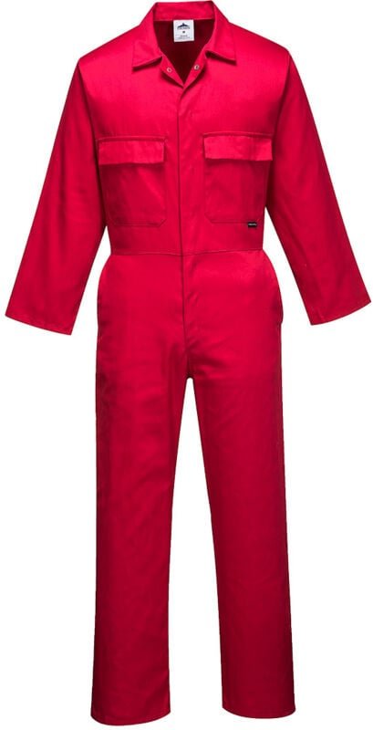 Euro Work Overall Rot xl - FR(50-52) - UK(40-41)