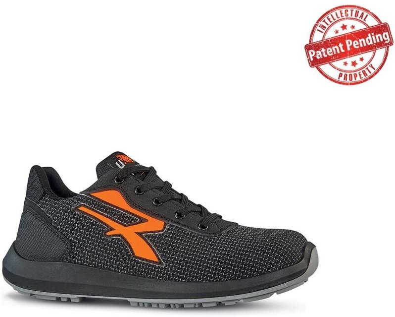 Sicherheitsschuhe niedrig TAURUS ESD S3 CI SRC - Schwarz/Orange 45