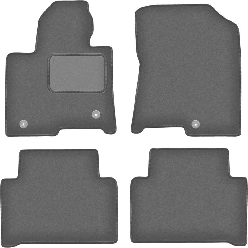 Graphit-Fußmatten für: Kia Sorento IV XL Hybrid SUV (2020-)