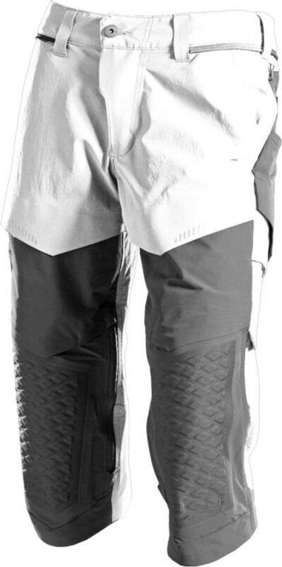 Thumbnail - Dreiviertel-Hose 22249-605-0689 Gr. 47 weiss/Anthrazitgrau - Mascot