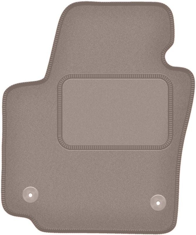 Beige Fahrermatte für: Seat Altea Minivan (08.2008-2015)