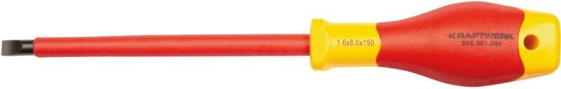 Thumbnail - Elektriker-Schraubendreher Schlitz 8.0mm