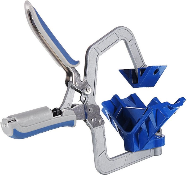 Lntyq Eckklemmen, Holzbearbeitung, 90-Grad-Rechtswinkelklemmen für die Holzbearbeitung, Heimwerker-Handwerkzeuge für Pro...