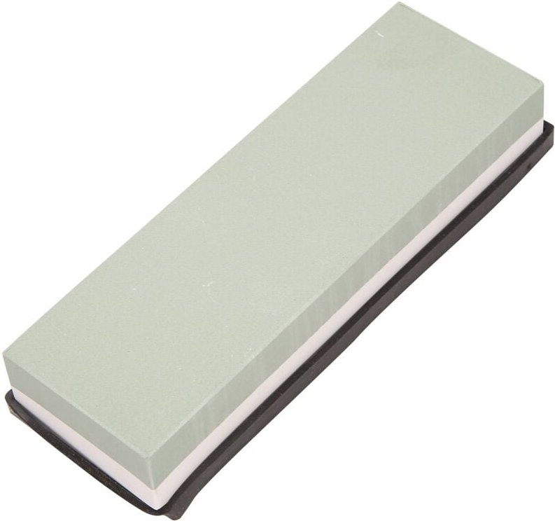 Schleifstein, Schleifstein, Körnung 1000/4000 – Messerschärfer-Gummihalter im Lieferumfang enthalten