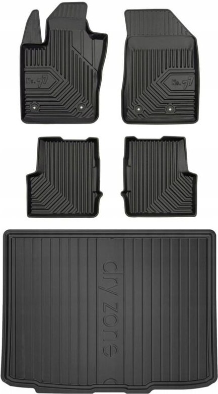 SET 77 Fußmatten und Matten Jeep Renegade ab 2014-