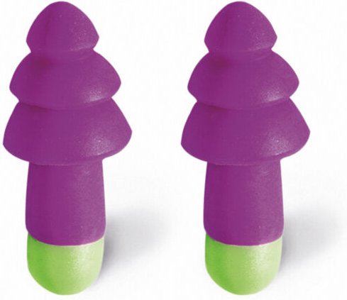 Moldex Wiederverwendbare Gehörschutzstöpsel Rockets, ein Paar im PocketPak SNR 30 dB 50 Stk