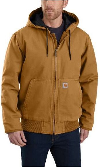 Carhartt - Duck Active Jacke 104050 Braun – Größe m – S1104050BRNM