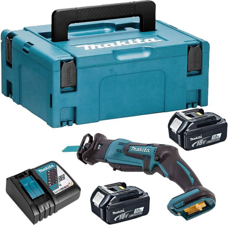 Säbelsäge 18V lxt (2x3,0 Ah) im MAKPAC-Koffer Makita DJR183RFJ