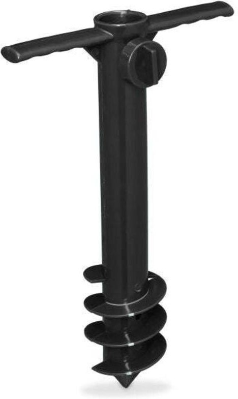 Black parasol screw in holder