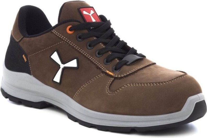 Sicherheitshalbschuh Get Force low 1467-0414-S1100 S3 esd src dguv Gr. 46 schokolade - Payper