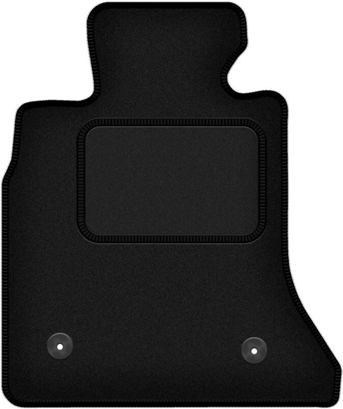 Fahrermatte schwarz für: BMW 5 F10 Limousine (Klettverschluss) (2010-2013)