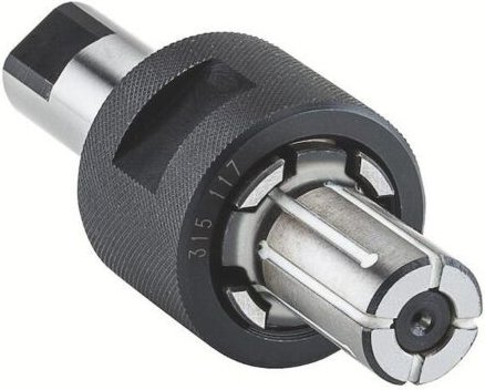 Röhm Hülsenspanndorn MZB manuell betätigt, Größe 4, mit Zentrierbohrung - 1130365