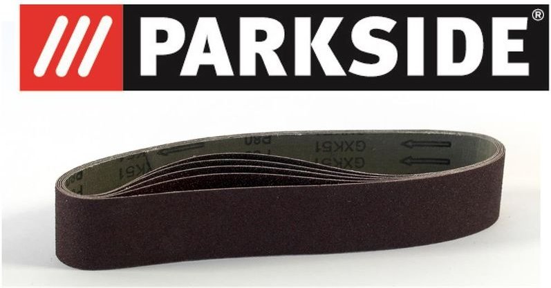 5er Set Schleifband (Körnung 80) Parkside