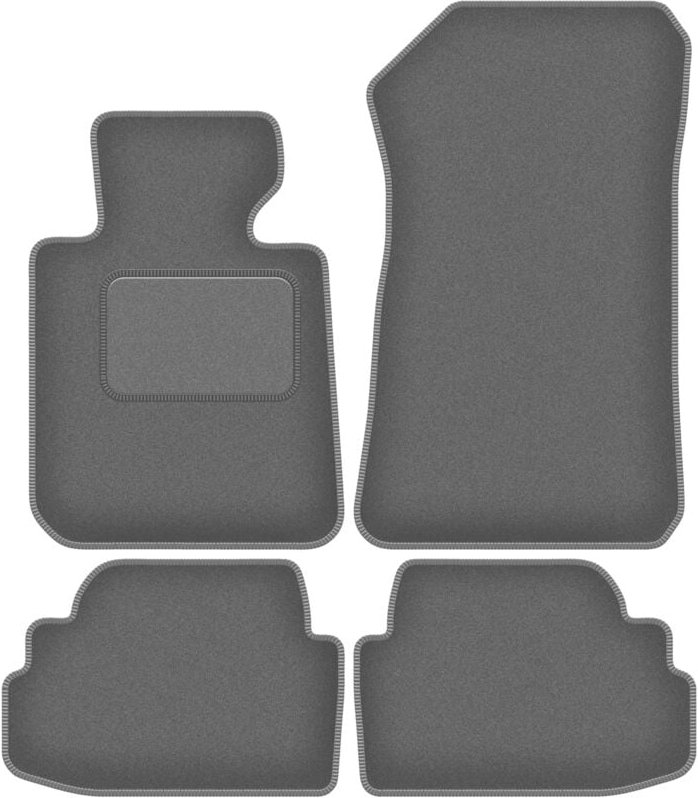 Graphit-Fußmatten für: BMW 1 E82 Coupé (2004-2011)