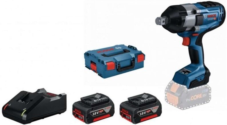 Werkzeug - 18V Akku-Schlagschrauber, 2 x 5,0 Ah Akkus, Ladegerät 06019J8522 - Bosch