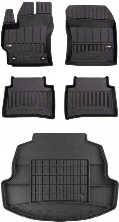 3D SET Gummimatten und Fußmatten Toyota Corolla XII E21 Limousine ab 2019-