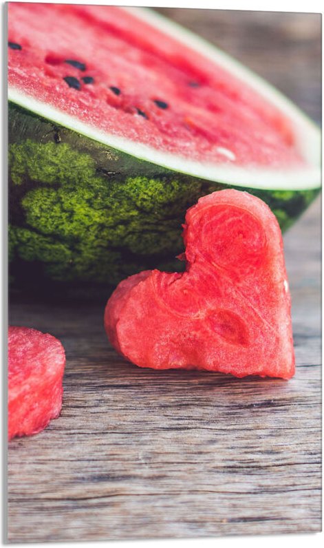 Glasschneidebrett 30x52 Wassermelone