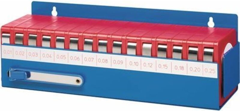 Fühlerlehrenbandset 0,01-0,25 mm Länge 5 m Breite 12,7 mm