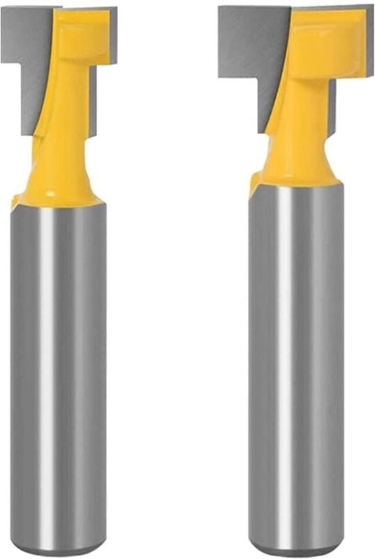 Thumbnail - Shining House - pcs 8 mm Schaft T-Nut-Fräser-Set, Holzschneiden, T-Nut-Fräser, Holzbearbeitungs-Fräser, T-Nut-Fräser, Ho...
