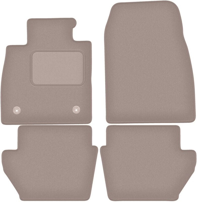 Beige Veloursmatten für: Ford Puma II Crossover (2019-)
