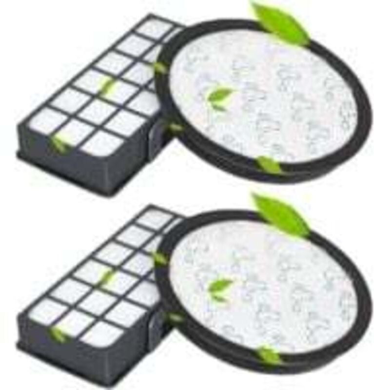 Thumbnail - 2 Stück HEPA-Filter Set für Silence Force Cyclonic 4AAAA (Modell RO76xx) RO7647EA RO7663EA RO7676EA RO7681EA RO7691EA RO...
