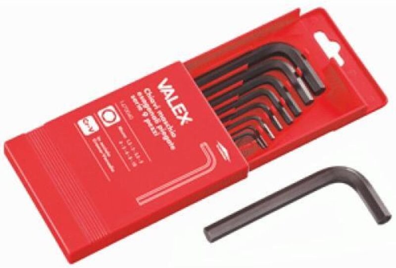 Valex - Sechskantschlssel von 9 teilen im stahl-chrom-vanadio 1470040